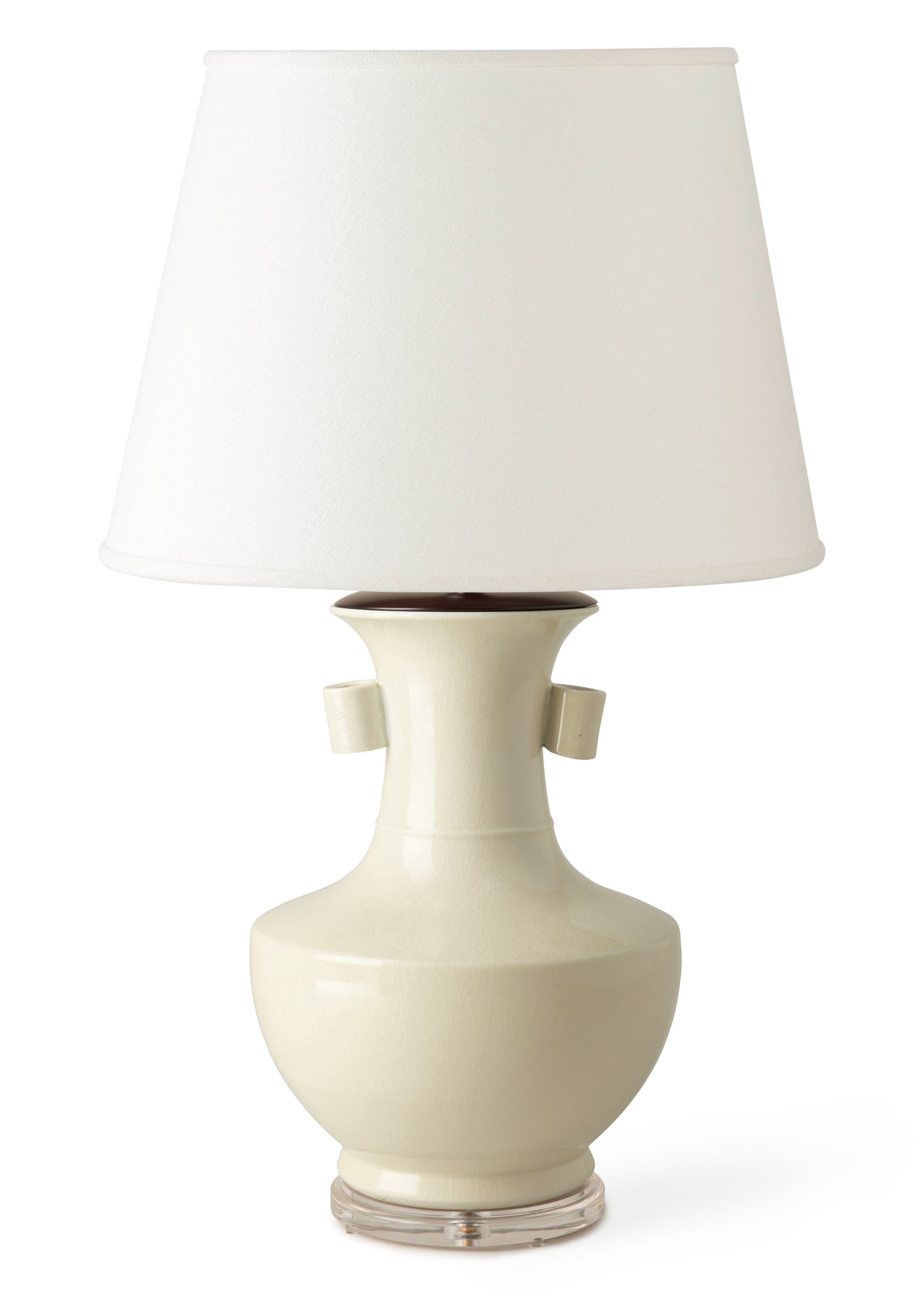 Classic - Champagne Crackle glaze with Bamboo Handle