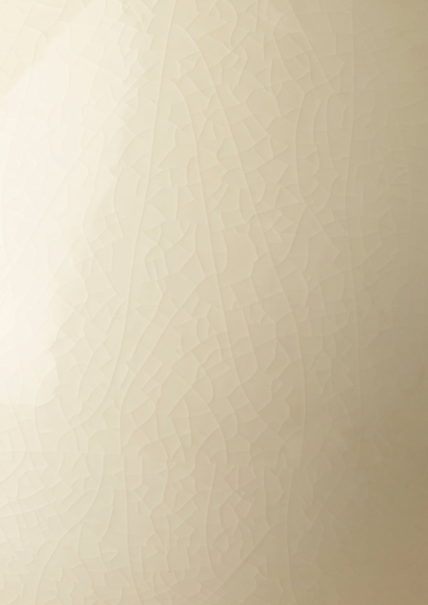 Classic - Champagne Crackle glaze with Bamboo Handle