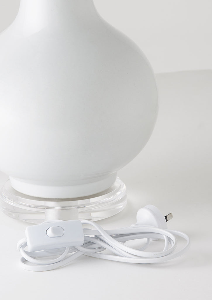 Classic - White Ginger Jar