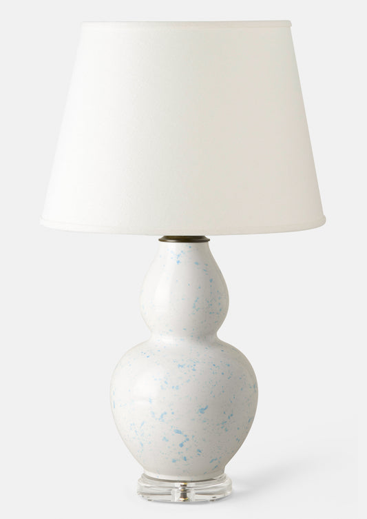 Classic - Light Blue Speckle Large Double Gourd