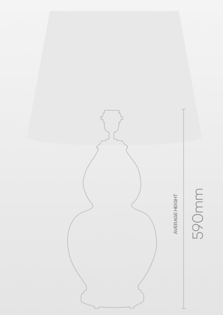 Classic - Matte Black Large Double Gourd